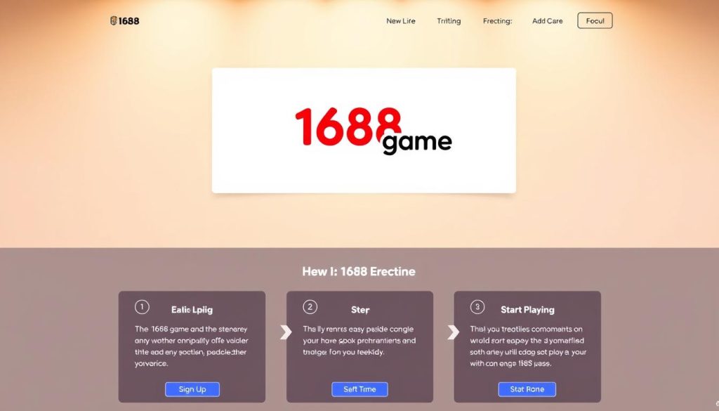 สมัครเล่น 1688 game กับขั้นตอนง่ายๆ
